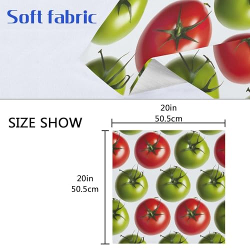 Servilletas de Tela YETTASBIN 20 x 20 pulg Set de 4 miniatura 7