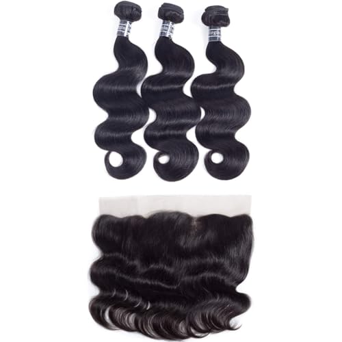Amella Hair 8A Brazilian Body Wave Frontal (16