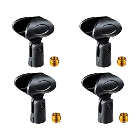 Rannsgeer Microphone Clip Holder 4-Pack Cover