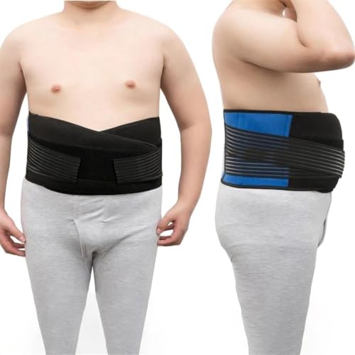 Cinturón lumbar deportivo S-6XL de doble tracción para entrenamiento y masajes 2