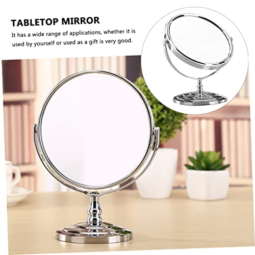 Espejo de maquillaje Happyyami giratorio de doble cara miniatura 6