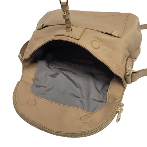 Image of Marc Jacobs Preppy Natasha Nylon Crossbody Bag, Iced Coffee, One Size (Iced Coffee)