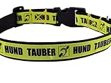 Halsband "Tauber Hund" bis 55 cm Halsumfang