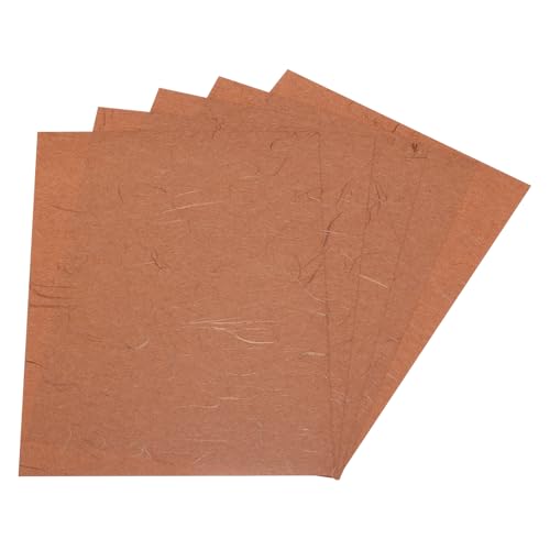 Papier washi mûrier origami indéchirable marron 15x20cm pour réussir vos pliages complexes