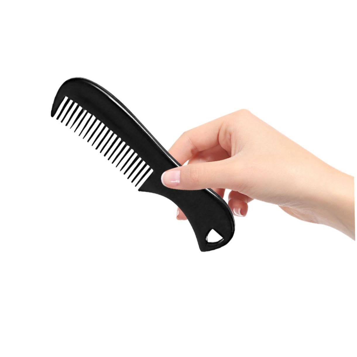 MAGICLULU 5 Set Di Pettini Da Viaggio Per Uomo Pettine Per Barba Baffi Strumento Per La Della Barba Denti Fini Impugnatura Comoda Sicuro Per Il Viso 10 Pezzi*5