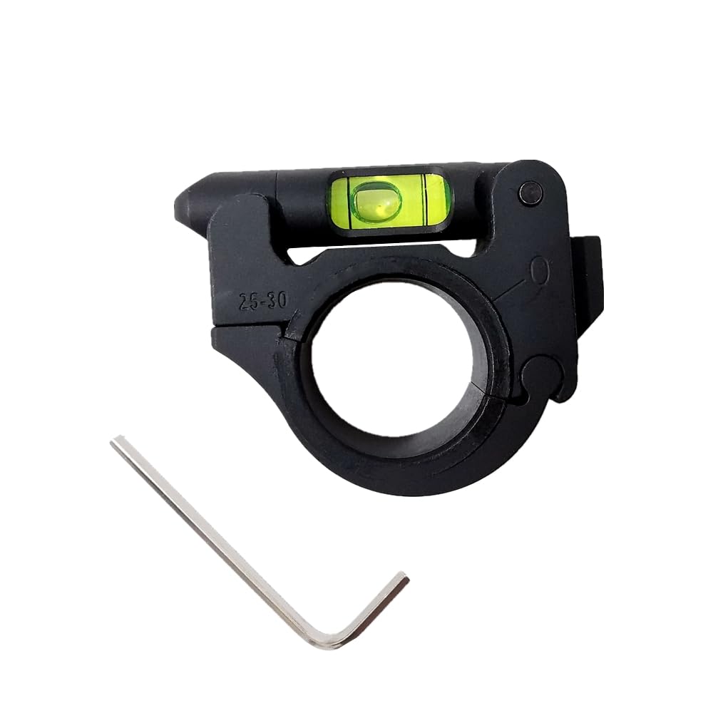 Livello ottico a bolle per anelli con fucile da 25,4 / 30 mm