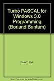 TURBO PASCAL FOR WINDOWS 3.0 P (Borland Bantam)