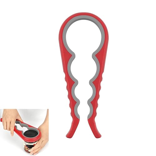 Apribarattoli, Multifunzione Apribottiglie, Apriscatole Manuale in Plastica, Apriscatole Per Lattine e Bottiglie,Svita Tappi Domestico Professionale,per Cucina, Ristorante,Bar, Anziani