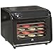 HOMCOM Digital Food Dehydrator with 6 Stainless Steel Tray, 350W Food Dryer Machine with LED Touch Panel, Adjustable Temperature, 48H Timer for Drying Fruit, Meat, Vegetable, Jerky, Pet Treat, Black