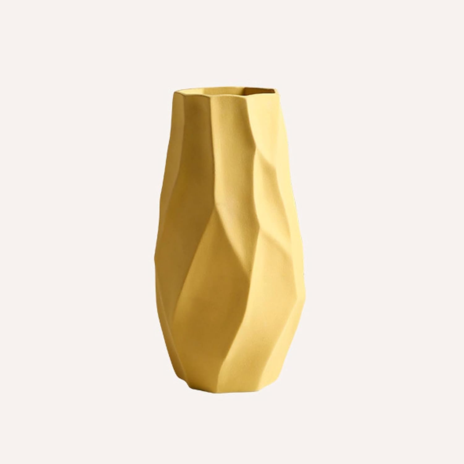 Vase Tabletop Flower Ceramic Floral Container Decorative Table Centrepiece for Weddings Events Arrangements, Office Decor Vases for Home