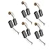 Aexit 5 Pairs Electrical 14mm x 8mm x 5mm Motor Carbon Brushes for Electric Motors Power Tool