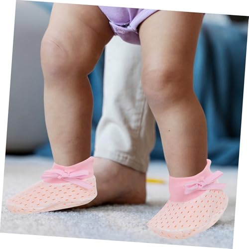 Mittens with Adjustable Draw Soft Scratch Gloves for Boys and Protect Delicate Skin Comfortable Fit4