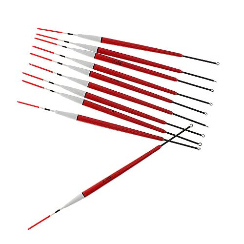 OriGlam 10pcs Red Fishing Floats 2g Lightweight - Image 2