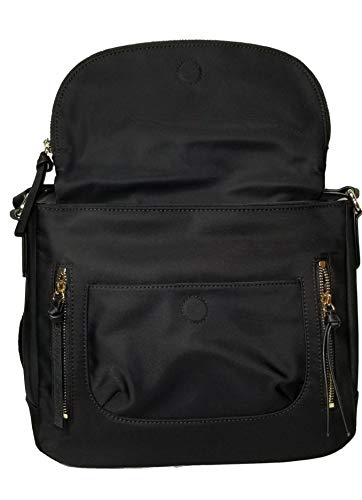 nylon messenger crossbody bag