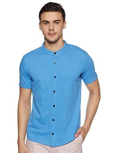 Image of Neostreak Men's Solid Slim Fit Half Sleeve Polo Shirt