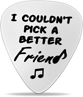 Best Friend Guitar Picks for Bass Guitar Accessories for Men Women Cute Birthday Gifts for Brother Sister Gift Ideas Novelty Christmas Gifts for Best Friends Friendship Gifts for Music Lover Gifts image 5