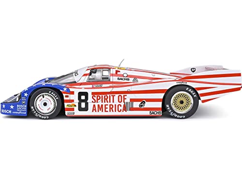 solido S1805503 1:18 Porsche 956LH #8-1986 Lemans miniatura 2
