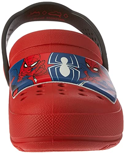 Sandália Marvel Action, Grendene Kids, Meninos, Vermelho/Preto, 30