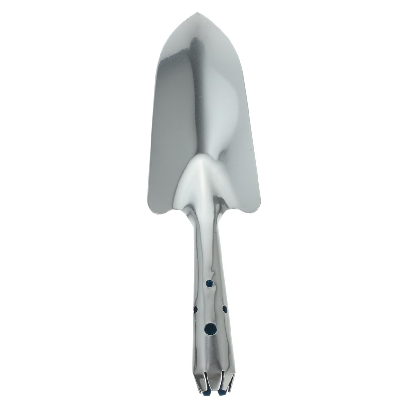 BESTonZON 1Pc Stainless Steel Garden Trowel Durable Metal Handheld Spade for Planting Weeding Multi Purpose Gardening Tool for Flowers Vegetables Easy to Clean Use