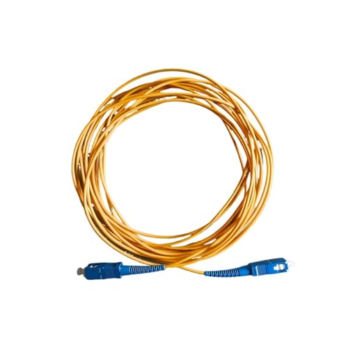 Rallonge fibre optique SC/UPC de 5m garantissant un débit FTTH stable et sans perte de signal