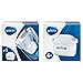 BRITA, Carafe Filtrante, Style, 2.4L, 1 Cartouche Filtrante MAXTRA+ Incluse - Graphite + Cartouche Filtrante pour Carafe, MAXTRA+ Haute Performance (Nouvelle Formule) - Pack 4