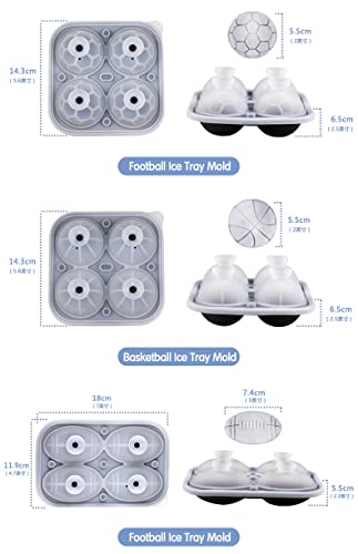 Molde de Silicona para Cubos de Hielo Redondos miniatura 7