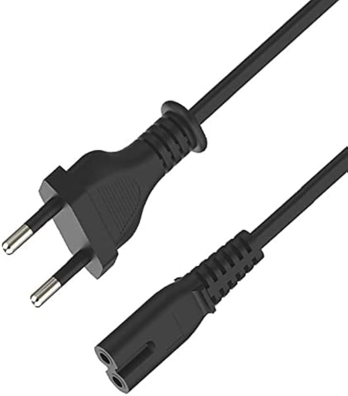 VINTECHI 2 PIN Power Cord Cable Compatible with Sony PS5 PS4 PS3 PlayStation 5 4 3, Xbox One S, Xbox One X, Xbox Series X/S Toy Review India (Iknoor World )