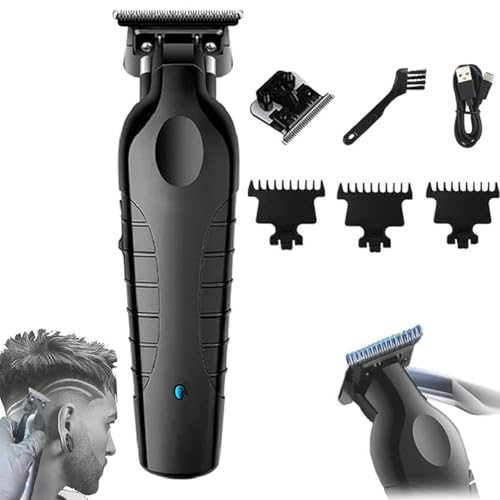Blackout Trimmer Plus Zero Gap,Cordless Rechargeable Zero-Gapped Safety Razor Hair Clipper for Men,Fast Carving,Instantly Do Crispy Line and Skin Tight Shaves