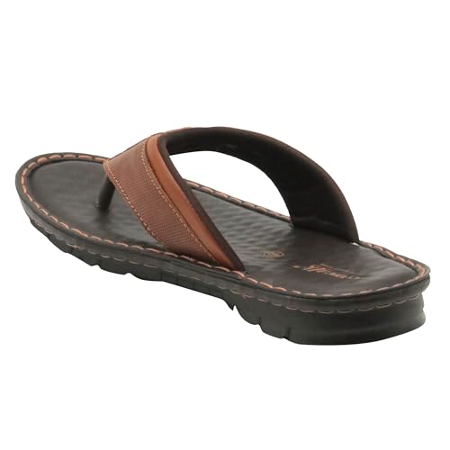 Image of AEROWALK Stylish T-Shape Fashion Slipper for Men | Comfortable | Lightweight | Anti Skid | Casual Office Footwear(SF16)