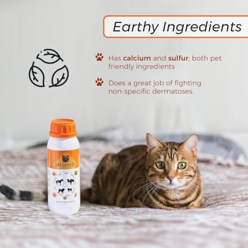 Classic's Lime Sulfur Dip - Pet Care for Itchy and Dry Skin - Xtra Strength Formula - Safe Solution for Dog, Cat, Puppy, Kitten, Horse (16 fl oz)