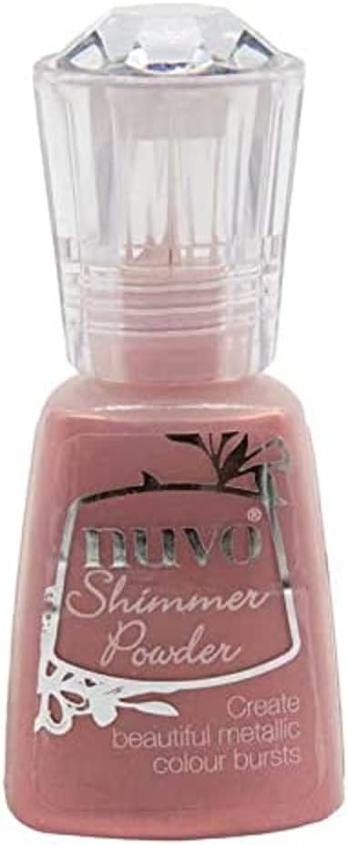 Nuvo Shimmer Powder SPK, Maroon Spark