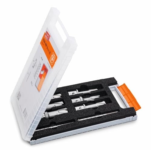 FEIN 63127086040 Best of 35 mm HMU Quickin Core Bit Set, Multi-Colour
