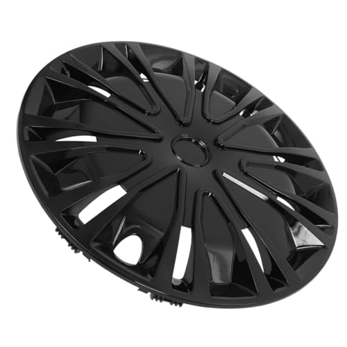 Enjoliveurs 15 pouces Yardwe noirs installation facile pour protection moyeu auto