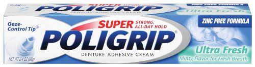 Super Poligrip Ultra Fresh, 2.4-Ounce Packages (Pack of 3)