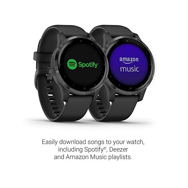 Garmin-Vivoactive-4-GPS-Smartwatch-Features-Music-Body-Energy-Monitoring-Animated-Workouts-Pulse-Ox-Sensors-and-More-Black Garmin Vivoactive 4, GPS Smartwatch, Features Music, Body Energy Monitoring, Animated Workouts, Pulse Ox Sensors and More, Black