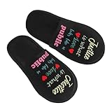 MULIHU Justice Is What Love Looks Like In Public Slippers Winter Indoor and Outdoor Slipper Warm Cozy Soft Lightweight House Shoes Fuzzy Slip-On Slipper Large