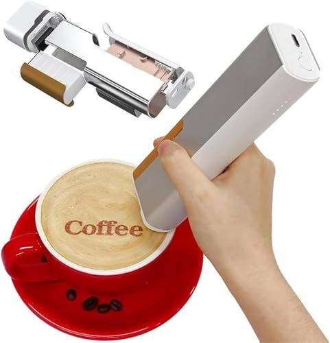 Food Portable Mini Handheld Edible Printer, Lightweight PrintPen Cake...