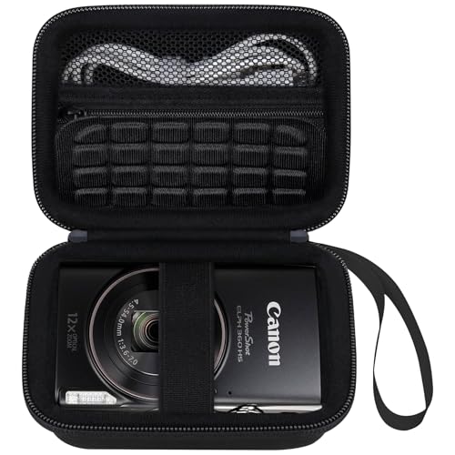Estuche para cámara Canon PowerShot ELPH 360 HS negro miniatura 1