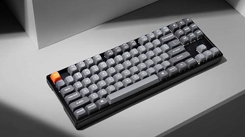 Image of Keychron K8 Max QMK Wireless Mechanical Keyboard /Fully Assembled (Hot-Swappable) / RGB Backlight Super Brown