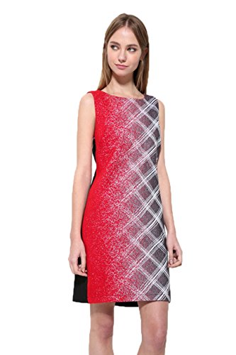 Desigual Irania Damen Etuikleid, rot, 44