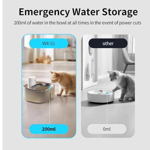 Fuente automática recargable para mascotas de acero inoxidable miniatura 7