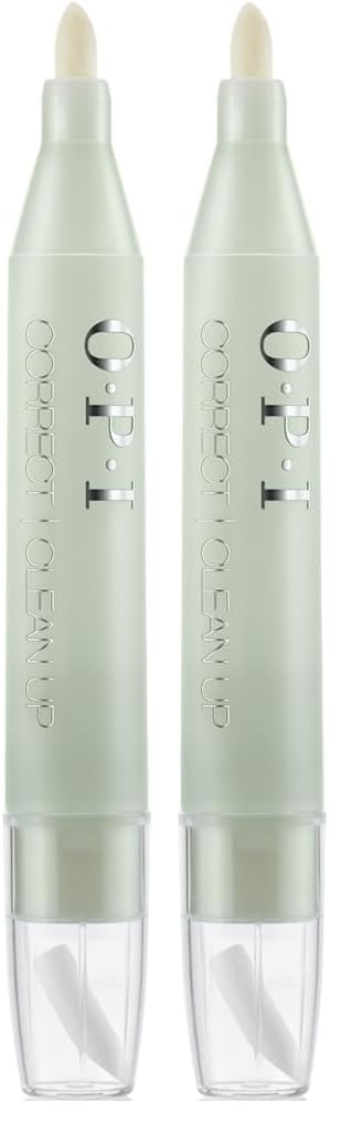 O.P.I Corrector Pen | 4 ml | Refillable Nail Polish Remover Pen | Quick, Easy Tool to Fix Lacquer Smudges for Professional Finish | With Glycerine for Hydration (Pack of 2)-image-11