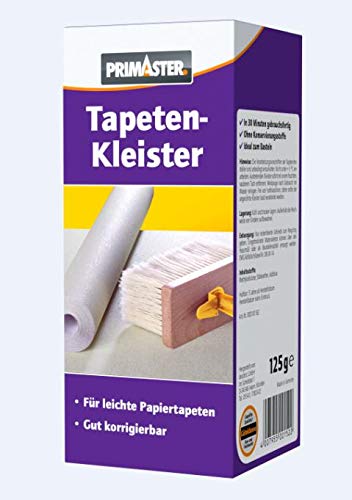 Primaster Tapetenkleister 125g Kleister für Papiertapeten gut korrigierbar