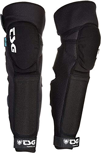 TSG Knee-shinguard Temper A 2.0 Protège-Tibias Mixte, Noir, L Cover
