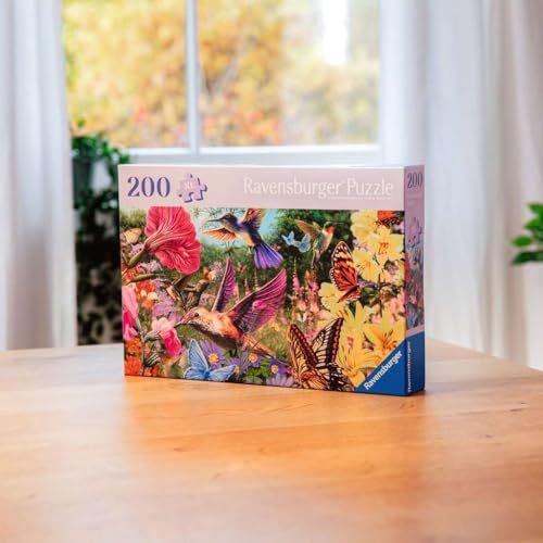 Ravensburger Feel Well - Hummingbirds and Butterflies - Rompecabezas de 200 piezas miniatura 3