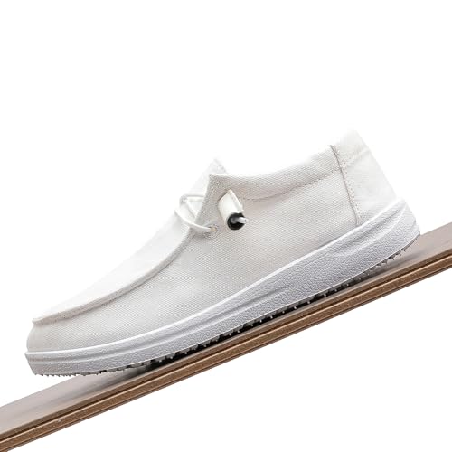 Image of betyswear Womens Loafers Women Shoes Casual Slip-On Canvas Shoes Breathable Lightweight Boat Shoes for Women