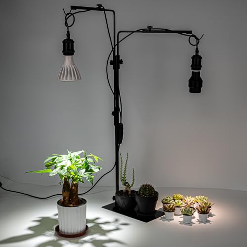 FSLIVING 植物育成スタンド 2灯 角度調節可 A3-ZWD-SSB-2D-410 の商品画像 3