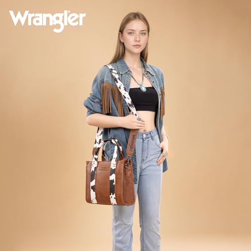 Image of Wrangler Purse for Women Medium Tote Bag Handbags Top-Handle | Purse