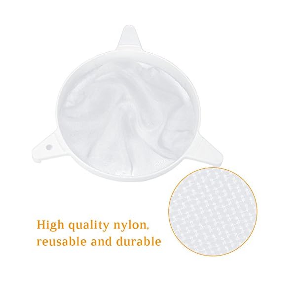 Doppeltes Sieb Nylon Honig Sieb Honig Mesh Filter Imker AusrÃ¼stung Bienenzucht Werkzeug – Bild 4