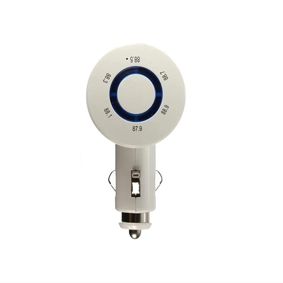 YONGYAO Trasmettitore Fm Per Telefono Con Lettore Mp3 Per Auto Con Funzione Bluetooth Per Scheda Tf/Mmc/USB - Bianca